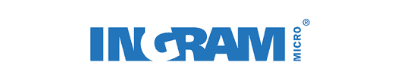 Blue INGRAM Micro logo 