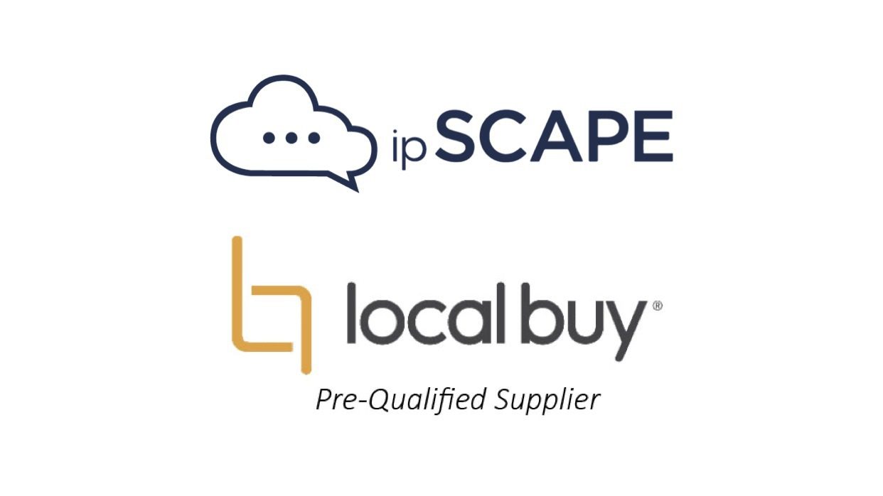 ipSCAPE qualifies as a supplier on the Local Buy panel
