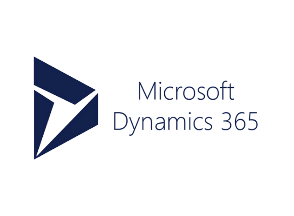 Dark blue Microsoft Dynamics logo