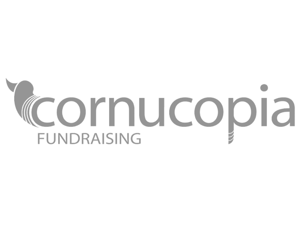 Grey Cornucopia Fundraising logo