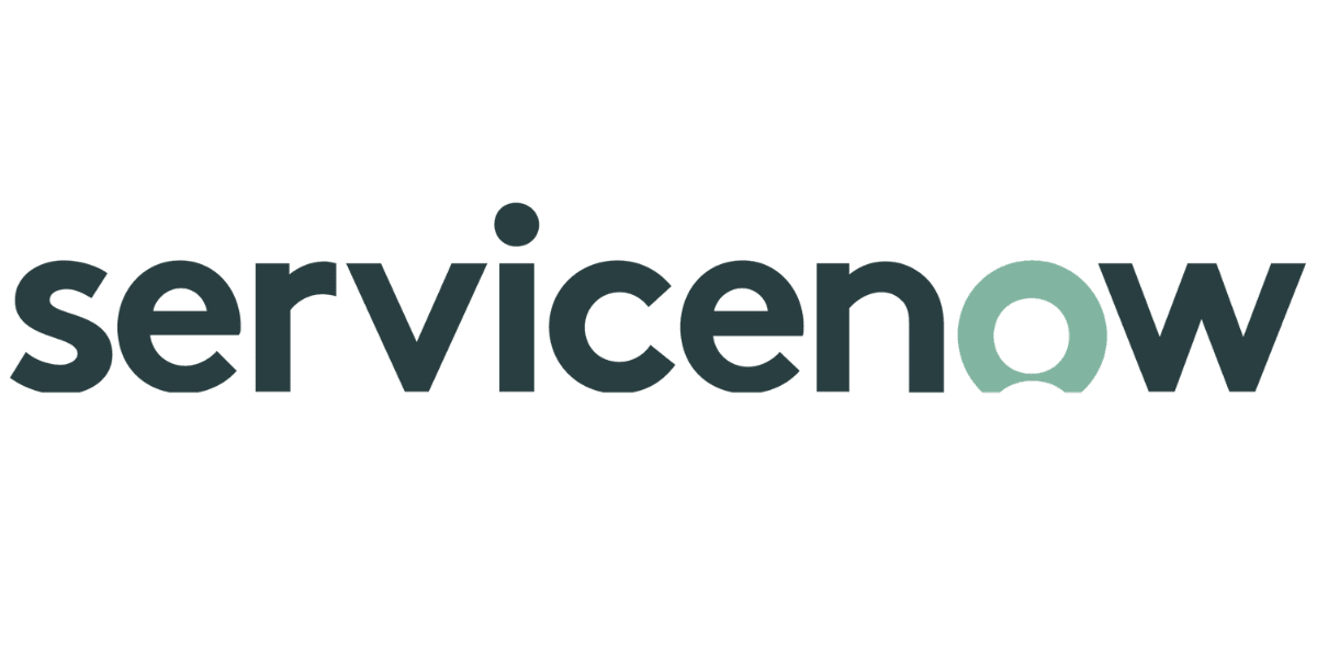 Servicenow logo with a transparent background 
