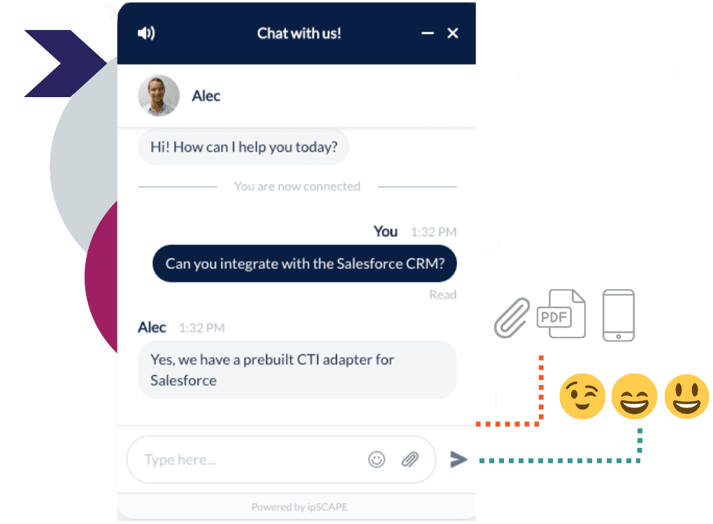 Easily customise your webchat theme to reflect your brand