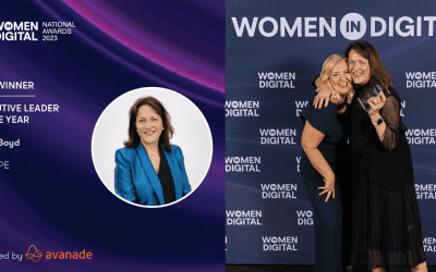 ipSCAPE’s CEO, Fiona Boyd, Announced as ‘Executive Leader of the Year’ at the 2023 Women in Digital Awards